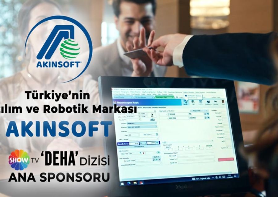 Türkiye’nin Yazılım ve Robotik Markası AKINSOFT Deha Dizisi Ana Sponsoru