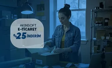 Akınsodt E-Ticaret %25 Kampanya
